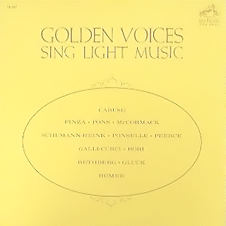 Golden Voices Sing Light Music